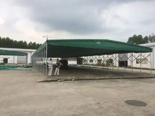 丽江膜结构推拉棚